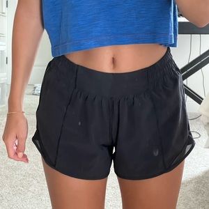 Lululemon Black Running Shorts